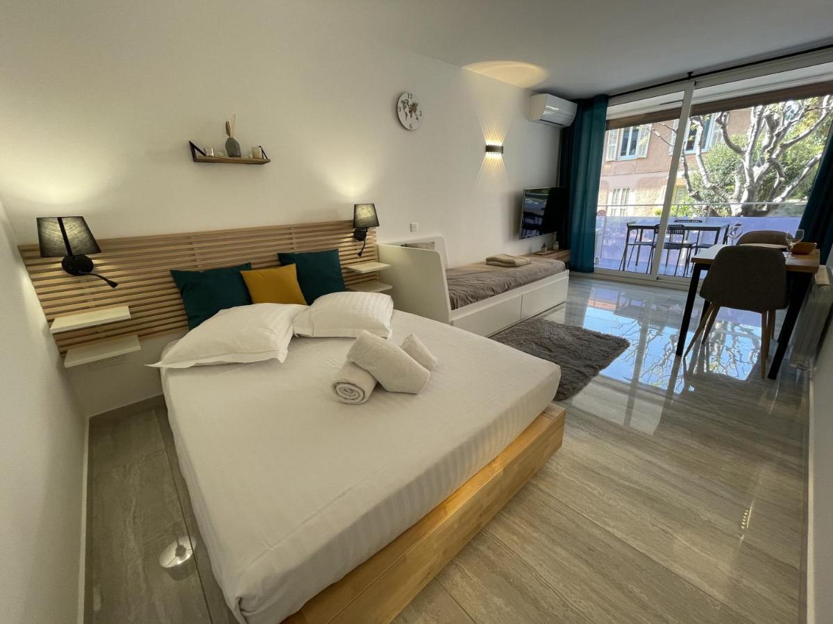 Chaleureux Studio, 200M De La Plage, Parking, Wifi روكوبرُن كاب مارتي المظهر الخارجي الصورة